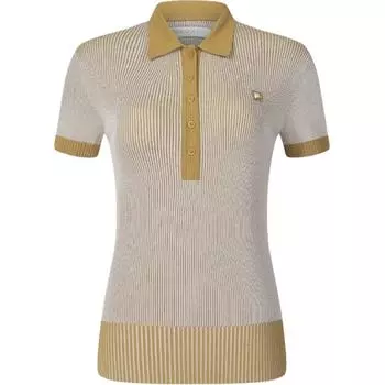 FILA Рубашка серии Golf, женская, желто-коричневая