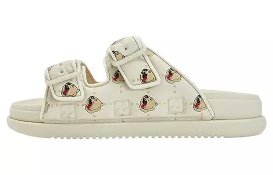 Шлепанцы и сланцы FILA Lucia Sandals 'White' Women's