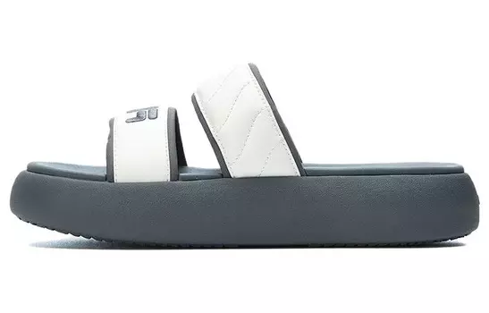 Шлепанцы и сланцы FILA Dount 'White Grey' Women's