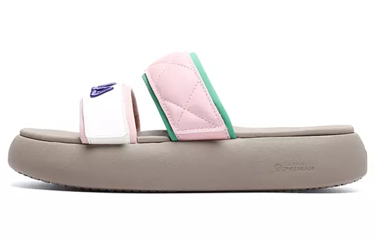 Шлепанцы и сланцы FILA Donut 'Brown White Pink' Women's