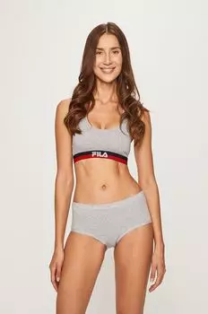 Фила - Спортивный бюстгальтер Fila, серый