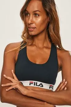 Фила - Спортивный бюстгальтер Fila, темно-синий