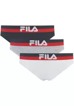 Фила Стринги (упаковка, 3 шт.) Fila, цвет Mi