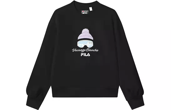 FILA Свитшот женские цвета «угольно-черный»