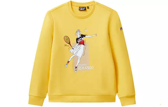 FILA Свитшот женские Lily Blue Yellow