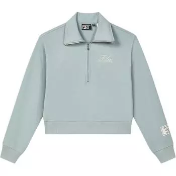 FILA Свитшот женский Chaos серо-зеленый