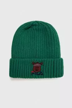 Fila TARUT Animal Family Детская теплая шапка, зеленый