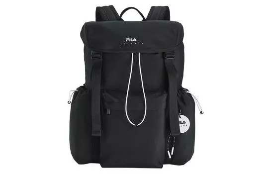 FILA Тканевый рюкзак очень маленький женский цвет черный