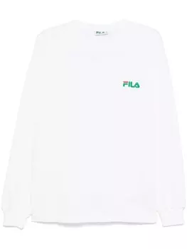 Fila толстовка с вышитым логотипом, белый