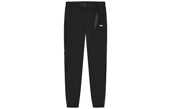 FILA Трикотажные спортивные брюки женские, цвет «угольно-черный»