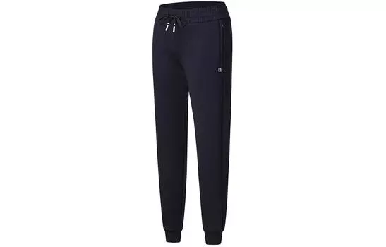 FILA Трикотажные спортивные брюки женские, королевского синего цвета