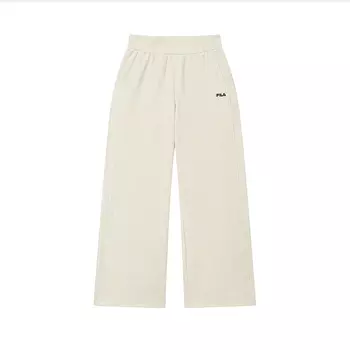 FILA Трикотажные спортивные брюки женские миндального цвета хаки