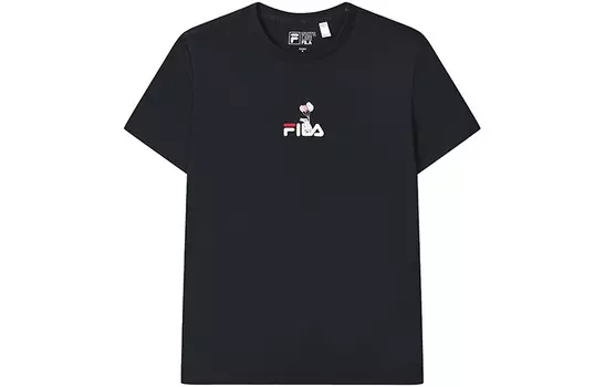 ФИЛА Женская футболка FILA, цвет Black