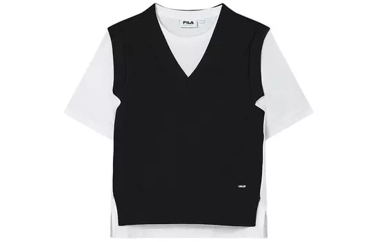 ФИЛА Женская футболка FILA, цвет Black