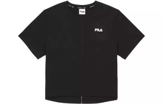 ФИЛА Женская футболка FILA, цвет Black