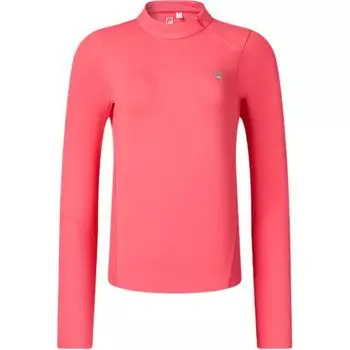 FILA Женская футболка Fitness Regular, цвет кораллово-красный