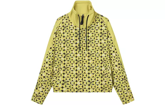 ФИЛА Женская куртка FILA, цвет Agar yellow