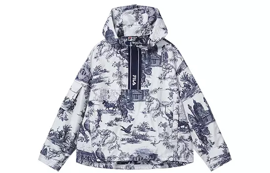 ФИЛА Женская куртка FILA, цвет Allover Print