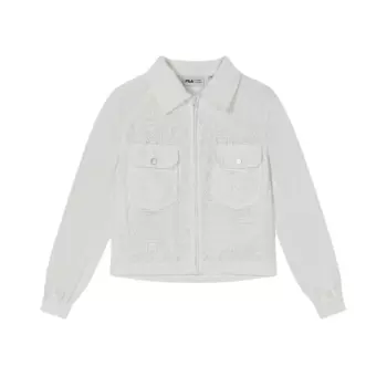 ФИЛА Женская куртка FILA, цвет Bright sun white