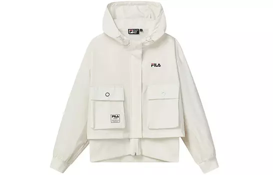 ФИЛА Женская куртка FILA, цвет Jade Rabbit White