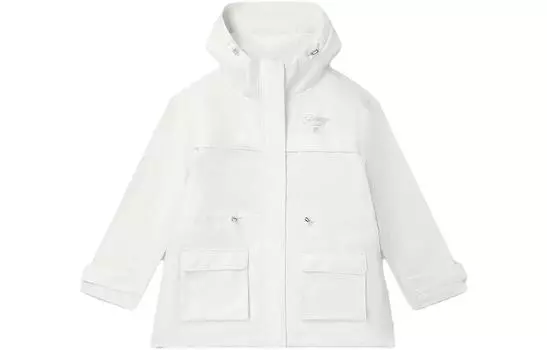 ФИЛА Женская куртка FILA, цвет керамический белый