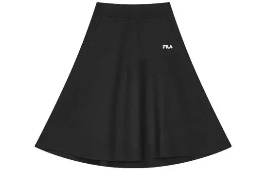 FILA Женская повседневная длинная юбка, цвет Black