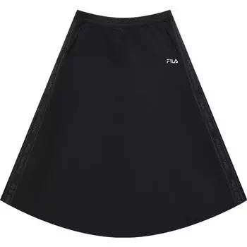 FILA Женская повседневная длинная юбка, цвет Black