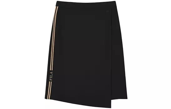 FILA Женская повседневная длинная юбка, цвет Black