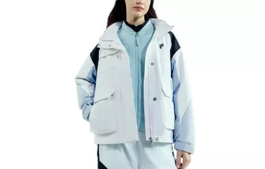 FILA Женская стеганая куртка, цвет White