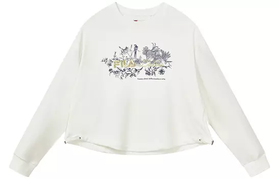 FILA Женская толстовка Cloud White