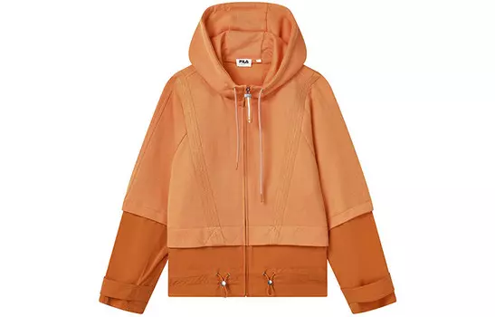 ФИЛА Женские куртки FILA, цвет Yangchun orange