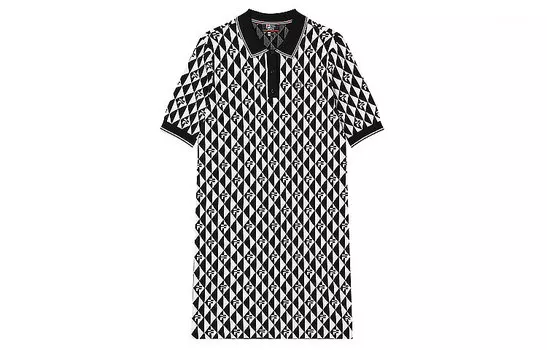 FILA Женские платья с короткими рукавами, цвет Black