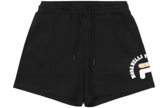 FILA Женские повседневные шорты, цвет Black