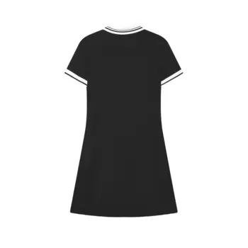 FILA Женские шорты-платье с рукавами, цвет Black