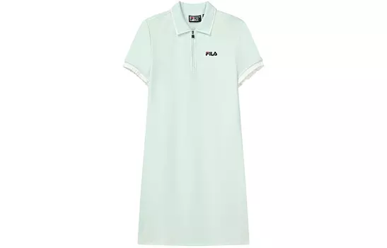 FILA Женские шорты-платье с рукавами, цвет Ameraldgreen