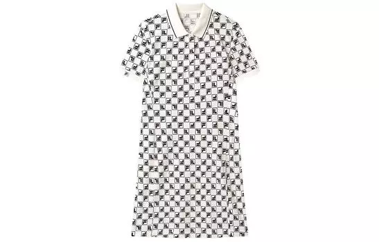 FILA Женские шорты-платье с рукавами, цвет Allover Print