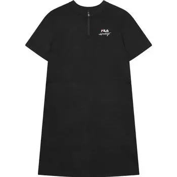 FILA Женские шорты-платье с рукавами, цвет Black