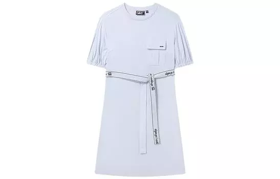 FILA Женские шорты-платье с рукавами, цвет Azure light blue