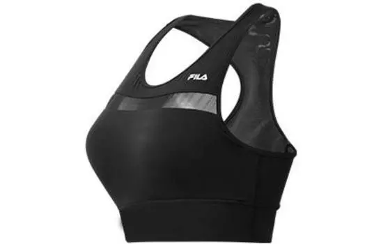 ФИЛА Женский Бюстгальтер FILA, цвет Black
