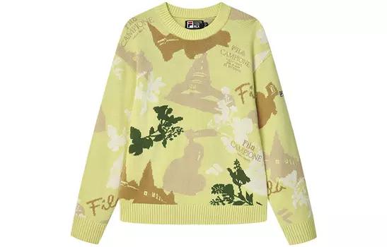 FILA Женский кашемировый свитер, цвет Allover Print