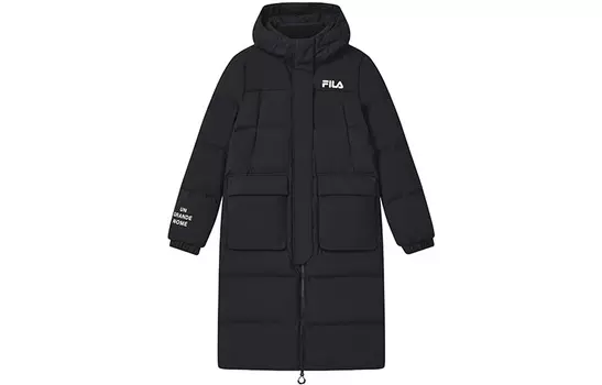 FILA Женский пуховик, Черный