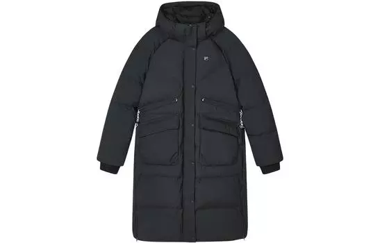 FILA Женский пуховик, цвет Black