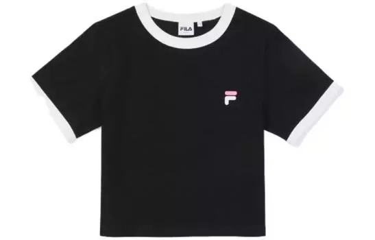 FILA Женский укороченный топ, цвет Black