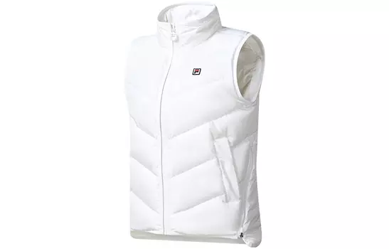 ФИЛА Женский Жилет FILA, цвет нефритовый белый