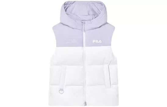 ФИЛА Женский Жилет FILA, цвет White