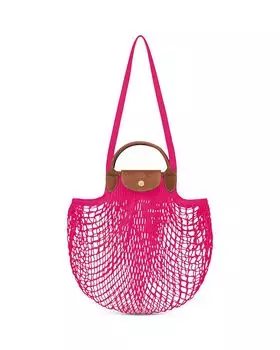 Филейная вязаная сумка Le Pliage Longchamp
