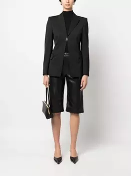 Filippa K блейзер с пряжкой, черный