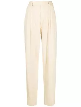 Filippa K брюки Julie с завышенной талией, серый