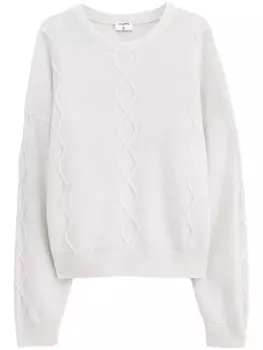 Filippa K джемпер фактурной вязки, белый