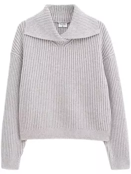 Filippa K джемпер с ребристой вязкой, нейтральный цвет